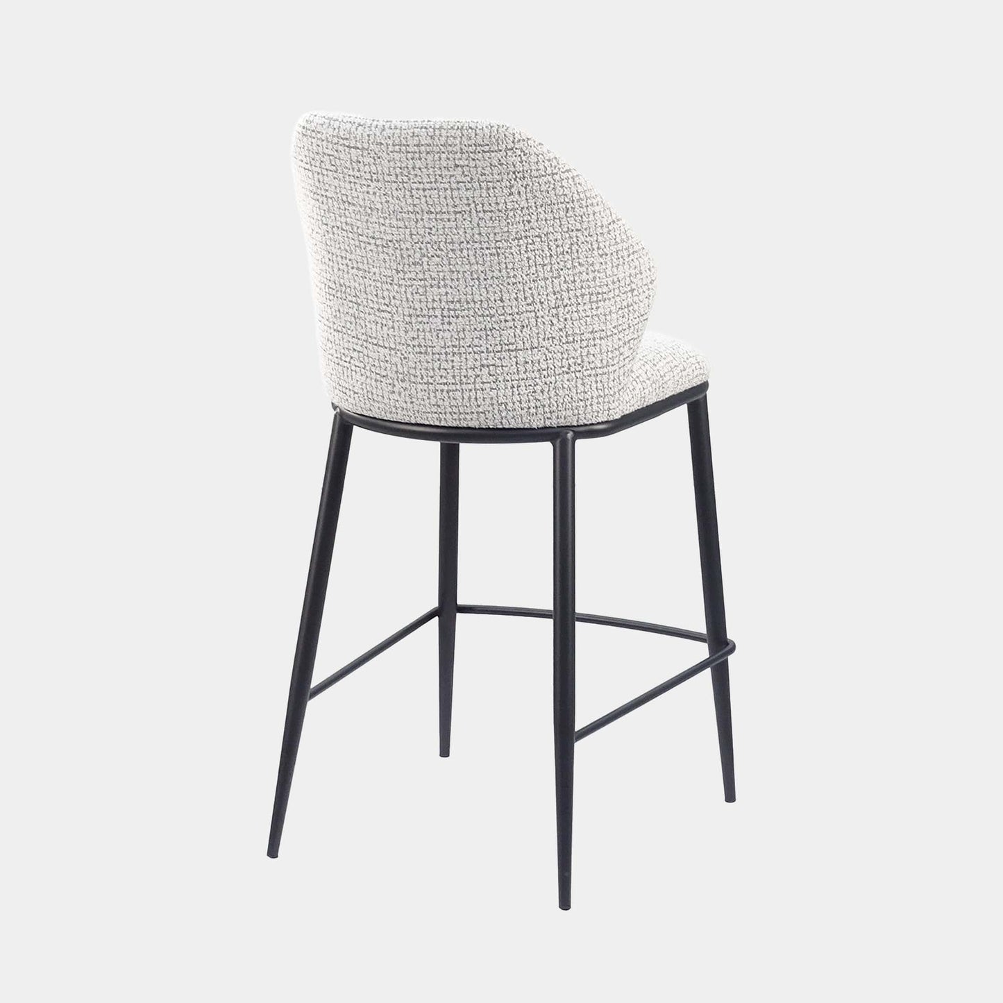 Quinn - Bar Stool In Boucle Fabric