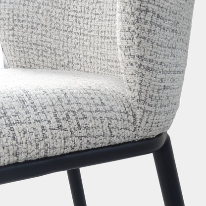 Quinn - Bar Stool In Boucle Fabric