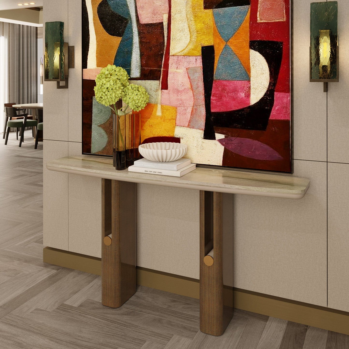 Avis - Console Table, Oak