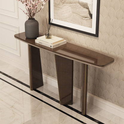 Nisa - Console Table, Oak Top