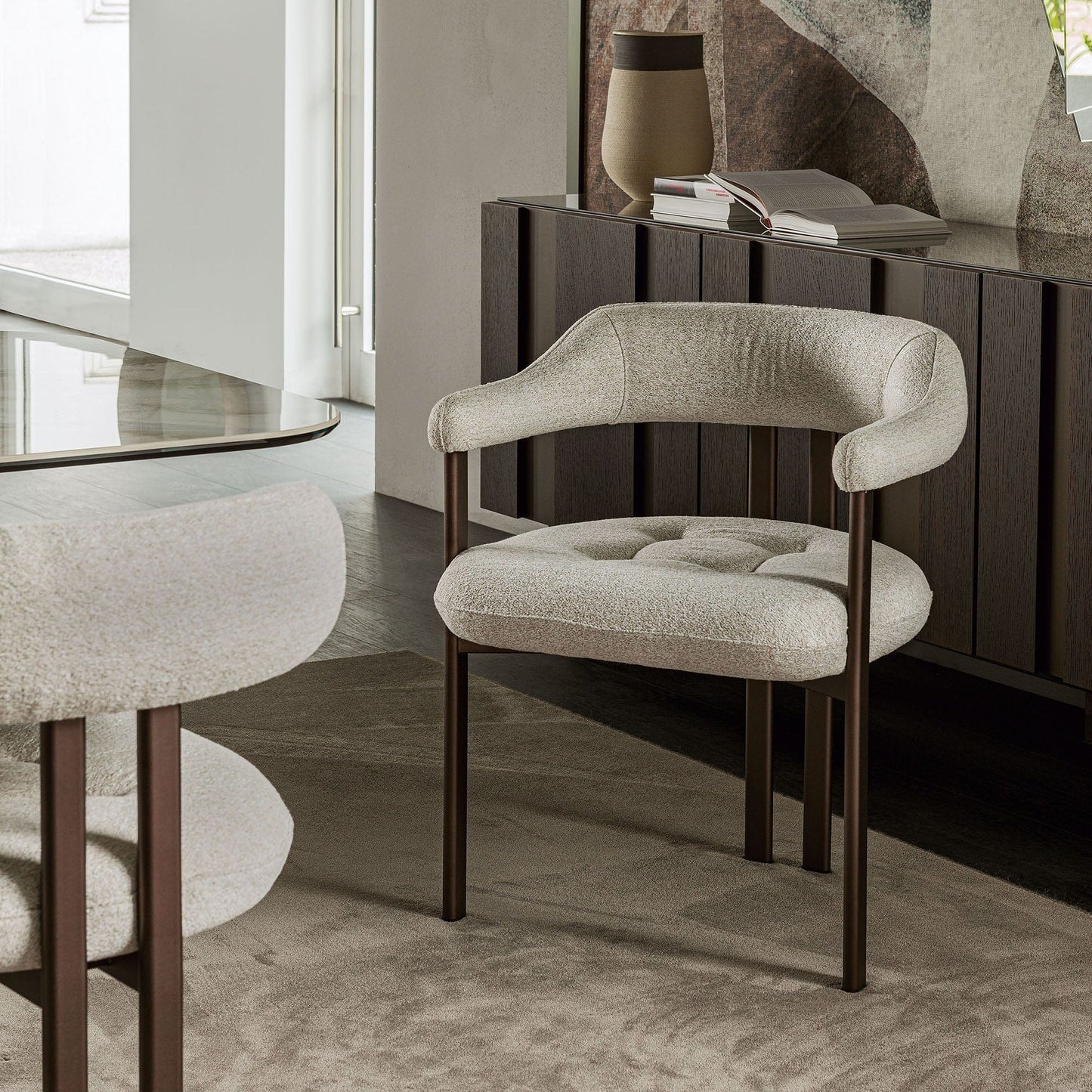 Cattelan Italia Greta  - Dining Chair In Fabric