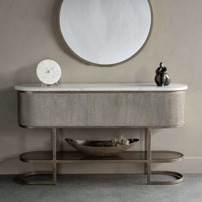 Sutton - Console Table, Aged Gold