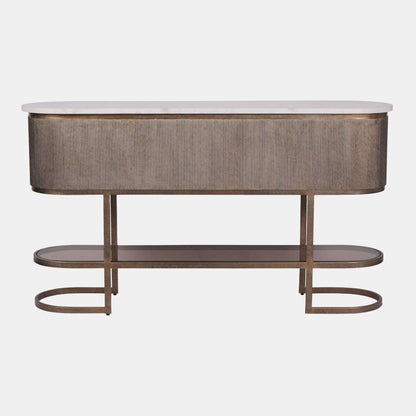 Sutton - Console Table, Aged Gold