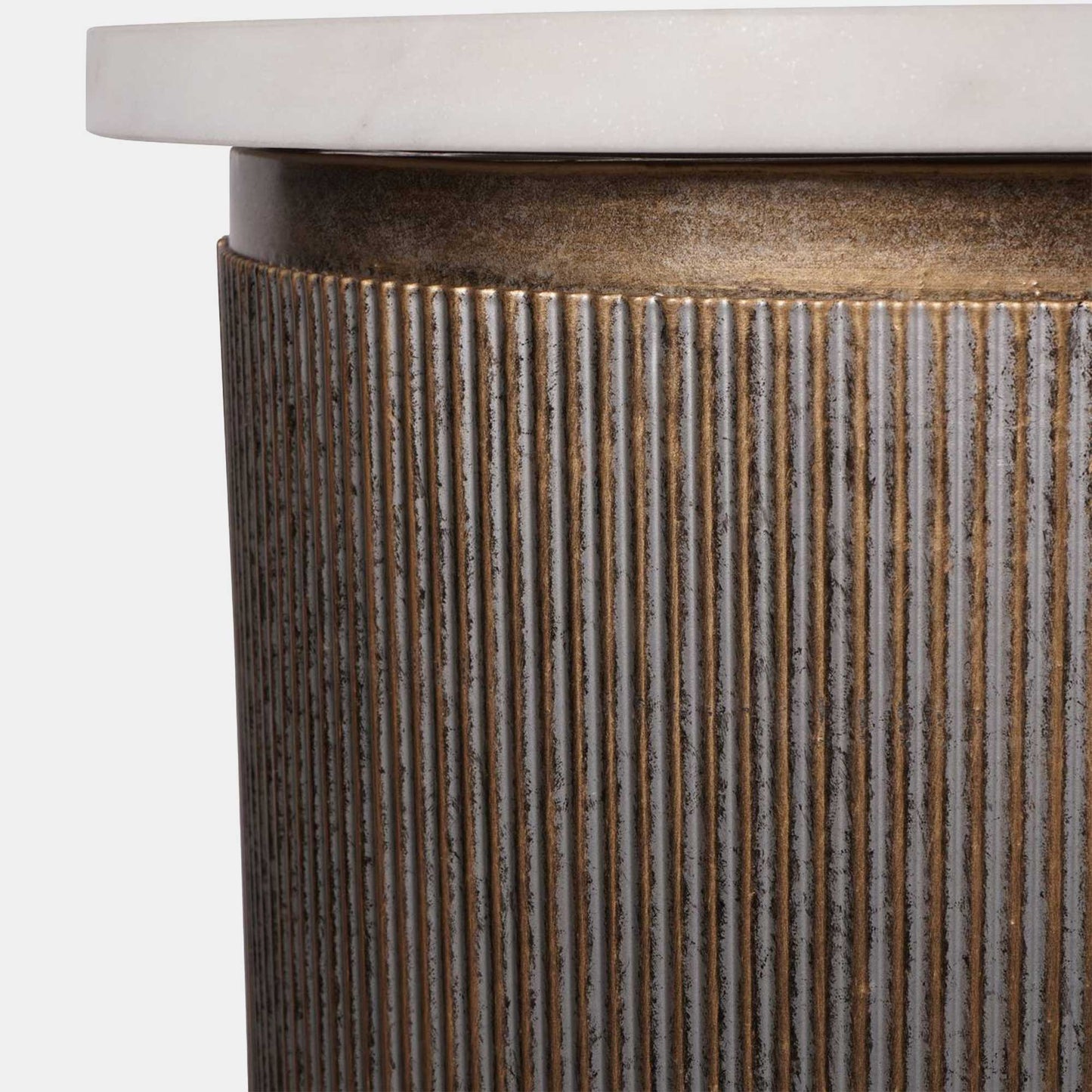 Sutton - Console Table, Aged Gold