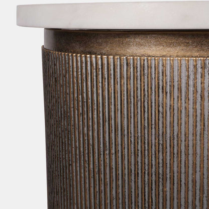 Sutton - Console Table, Aged Gold