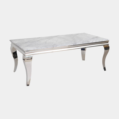 Izmir - Coffee Table, Grey Marble Top