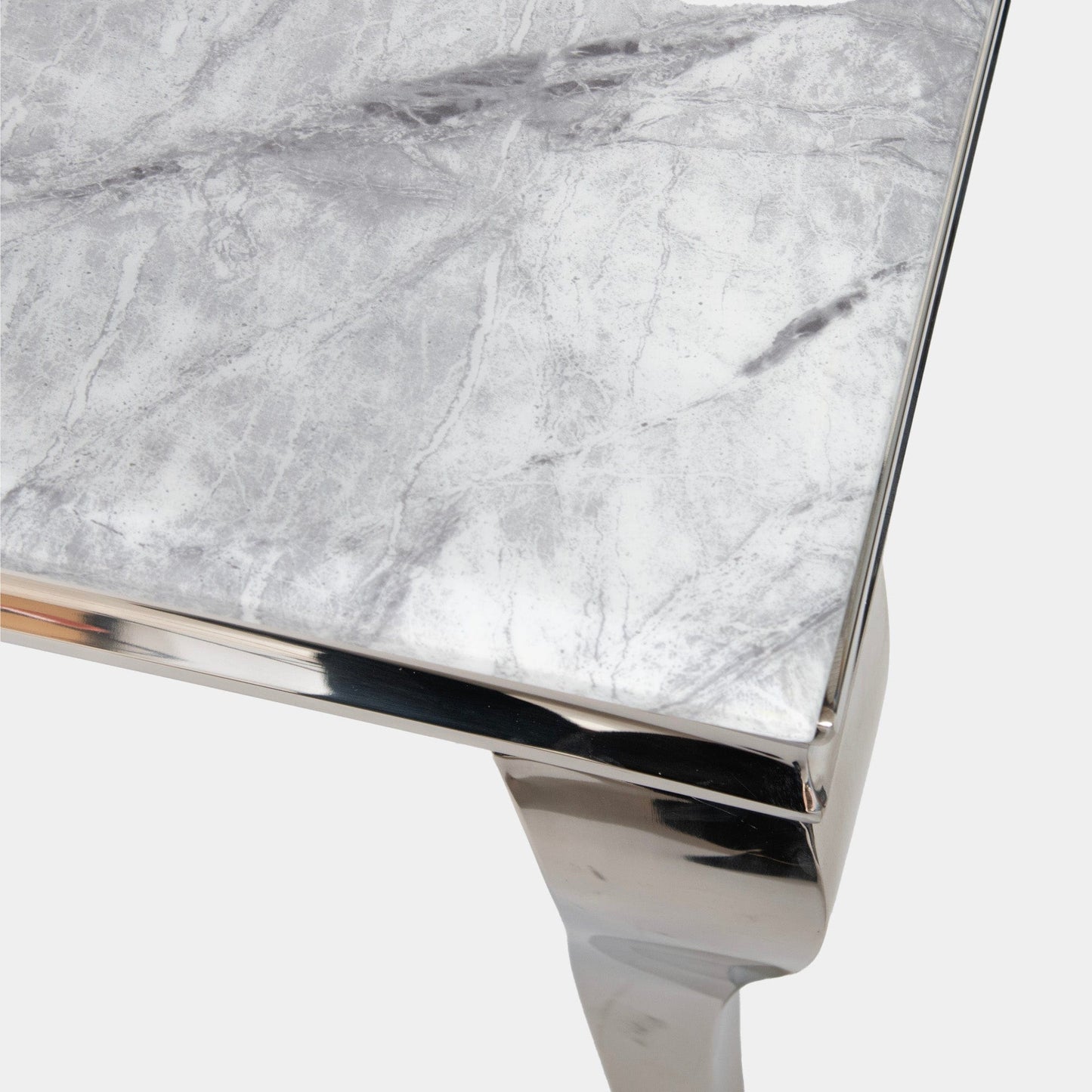 Izmir - Coffee Table, Grey Marble Top