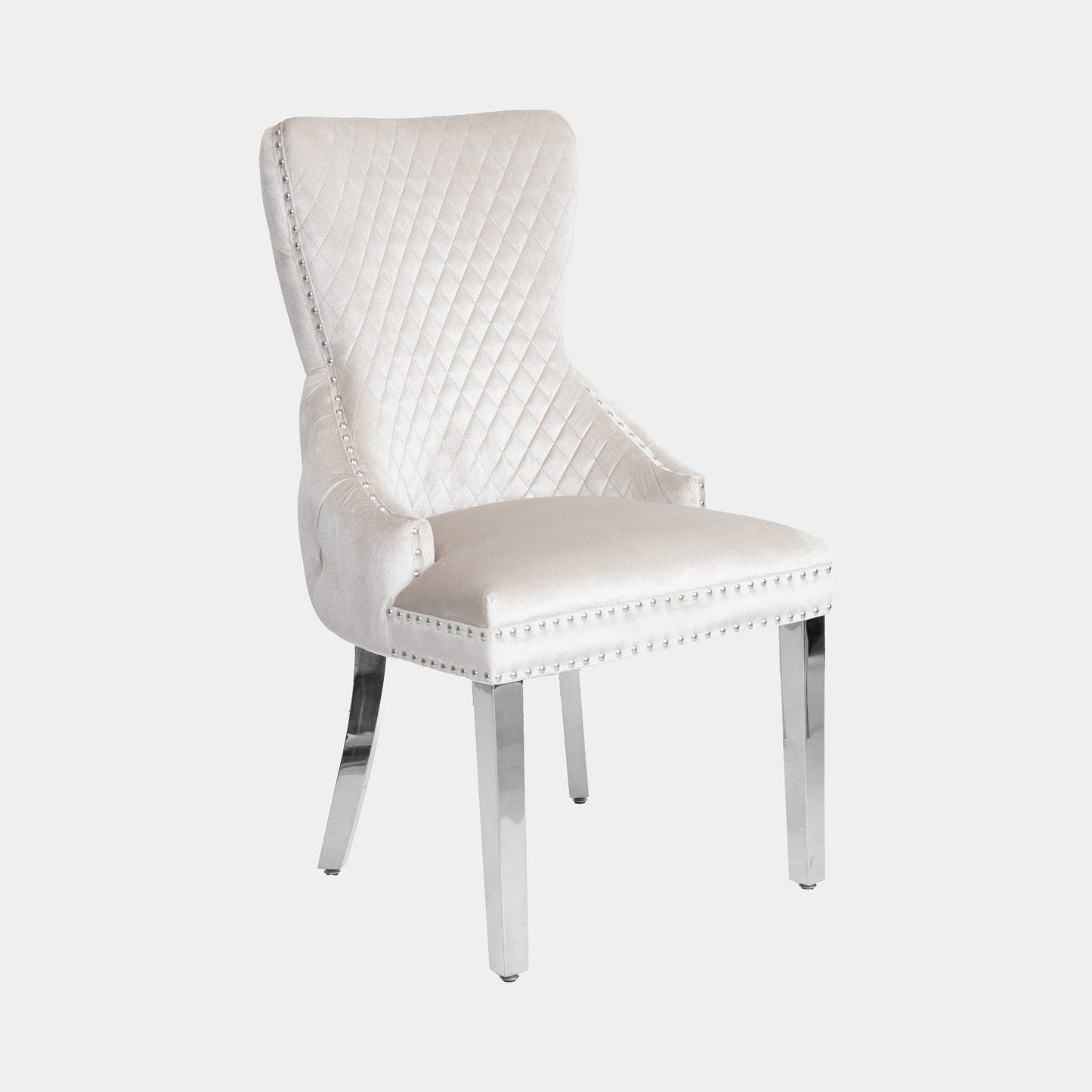 Izmir - Dining Chair With Lion Head, Cream