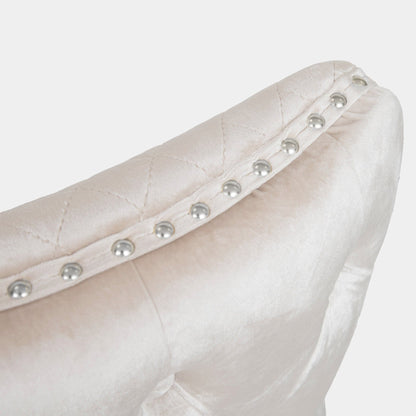 Izmir - Dining Chair With Lion Head, Cream