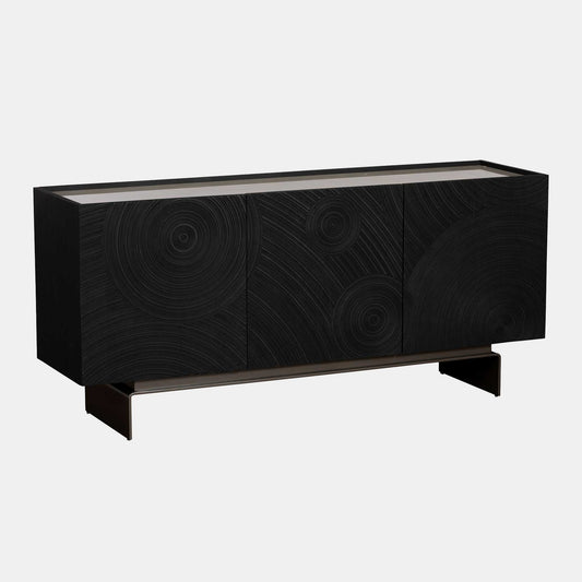 Alpine - Sideboard, Swirl Patterned Front