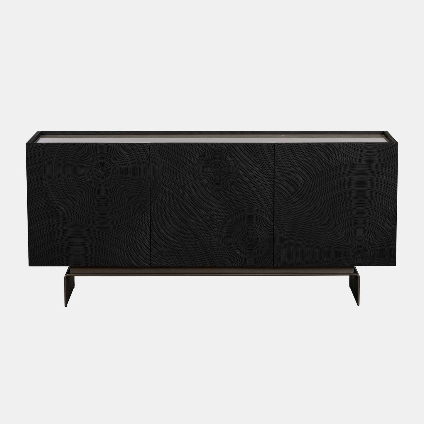 Alpine - Sideboard, Swirl Patterned Front
