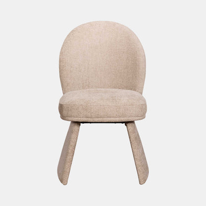 Turi - Dining Chair In Taupe Fabric