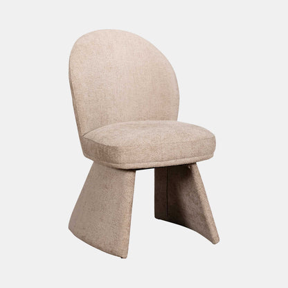 Turi - Dining Chair In Taupe Fabric