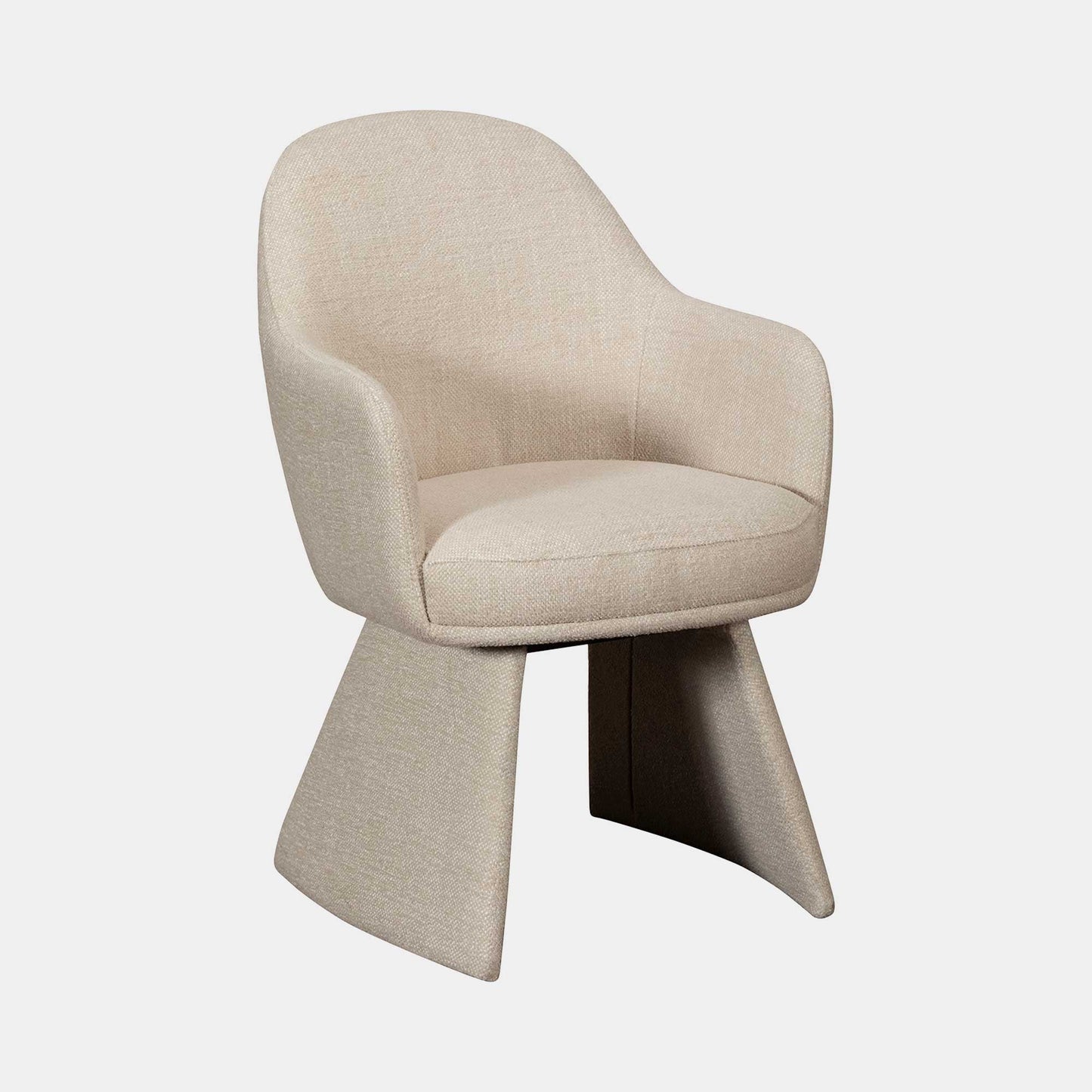 Hera - Dining Armchair In Cream Fabric