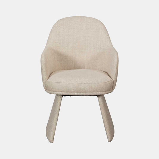 Hera - Dining Armchair In Cream Fabric