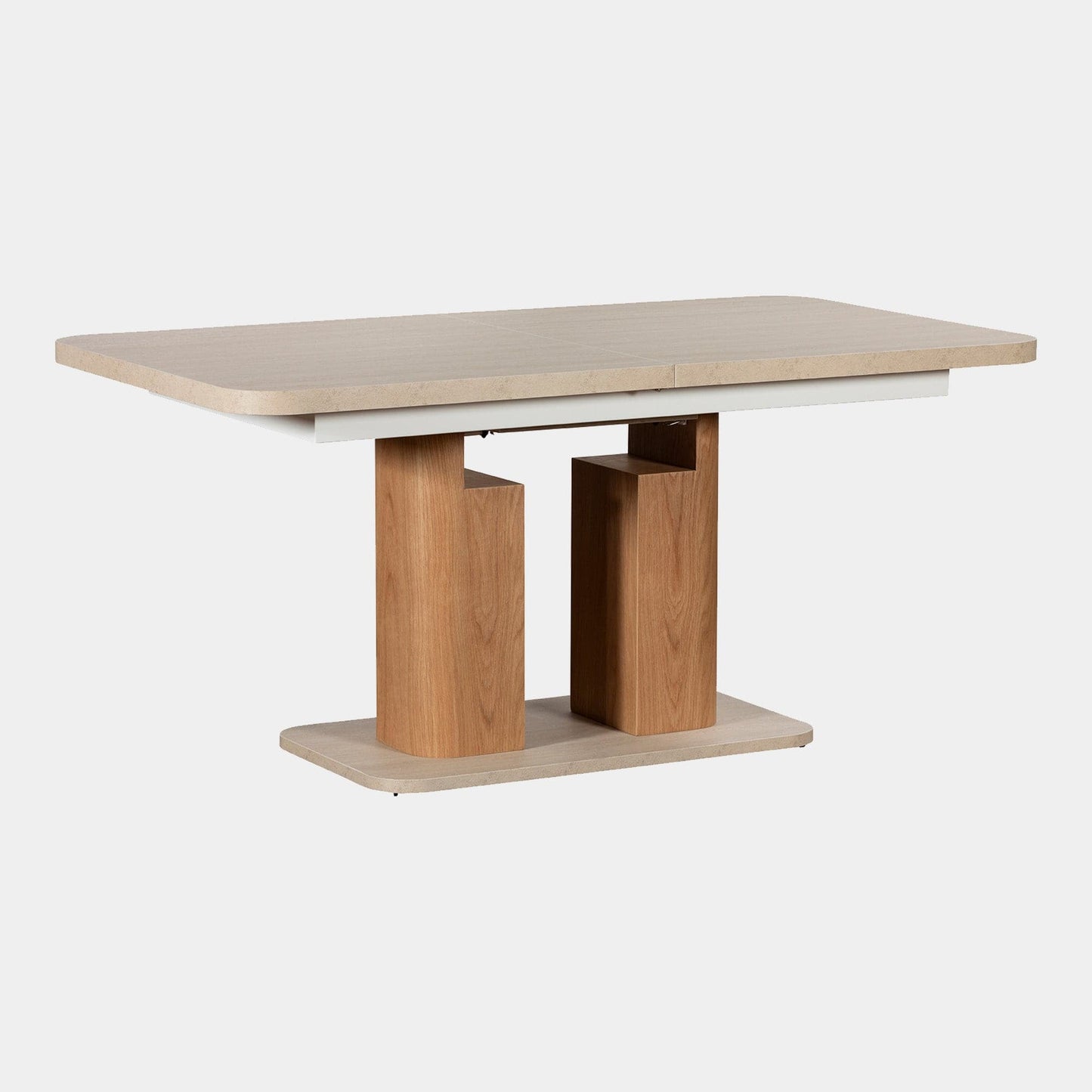 Iowa - Extending Dining Table, Stone Effect