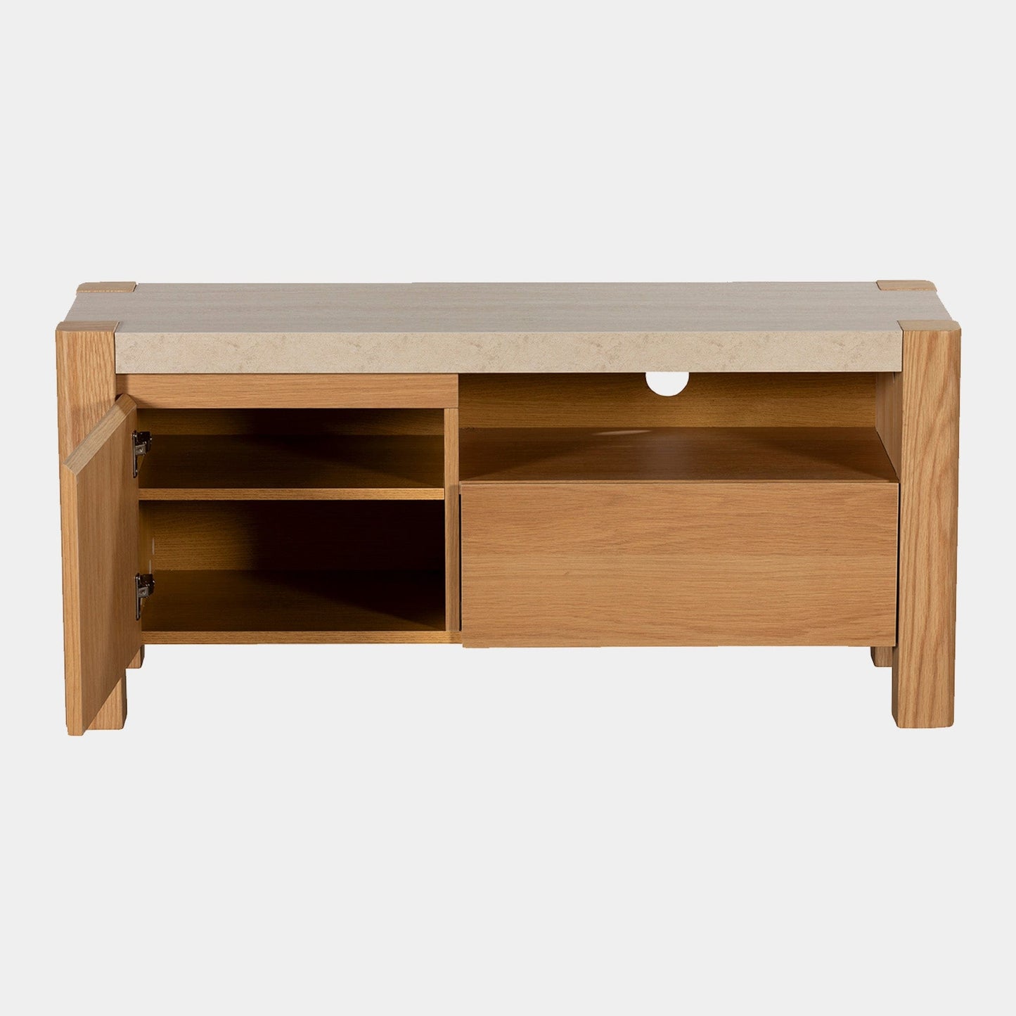 Iowa - Oak TV Unit