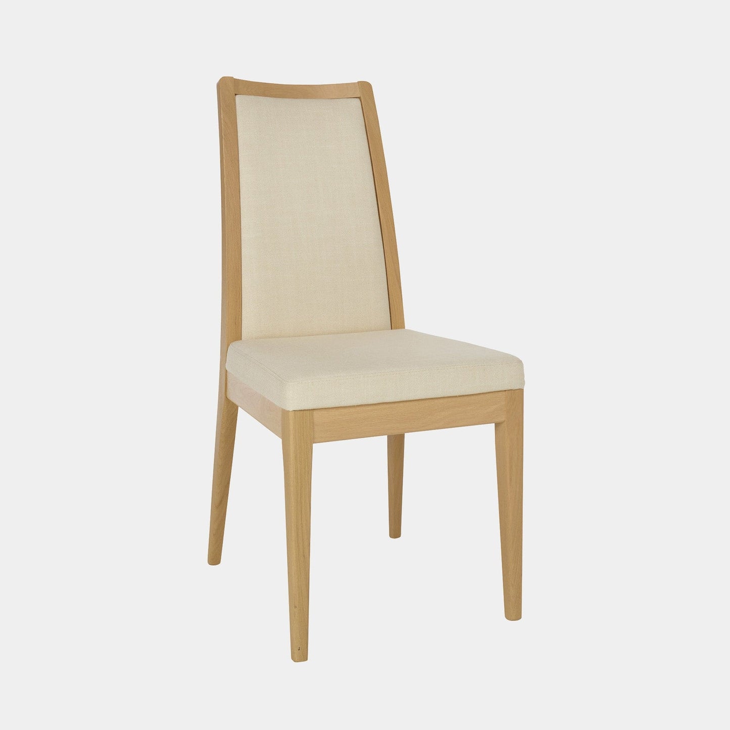 Ercol Romana - Padded Back Dining Chair In Fabric