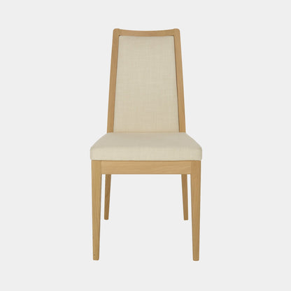 Ercol Romana - Padded Back Dining Chair In Fabric