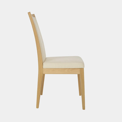 Ercol Romana - Padded Back Dining Chair In Fabric