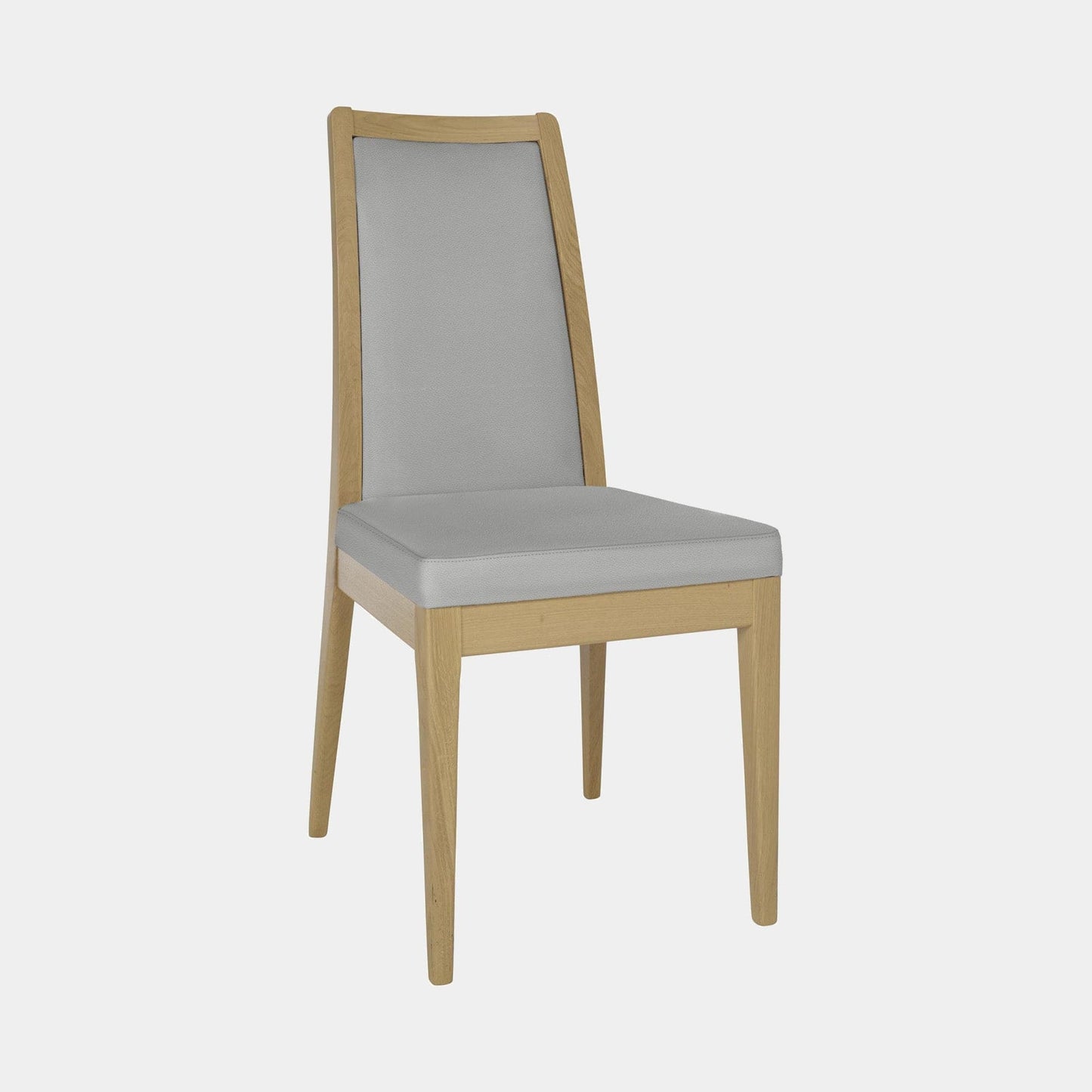 Ercol Romana - Padded Back Dining Chair In Leather