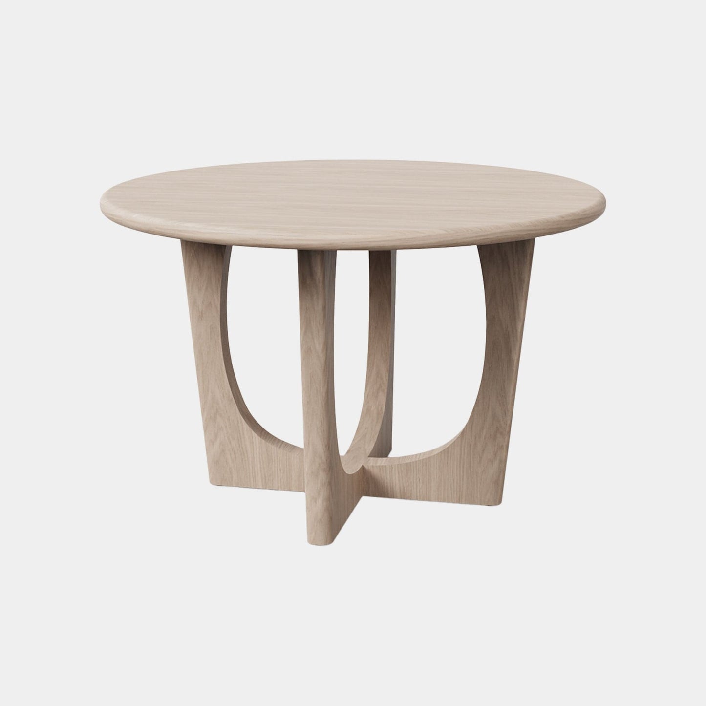 Enya - Round Dining Table In Natural Oak Finish