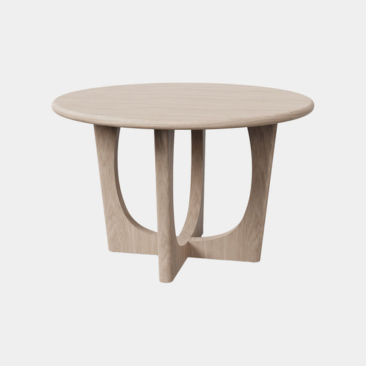 Enya - Round Dining Table In Natural Oak Finish