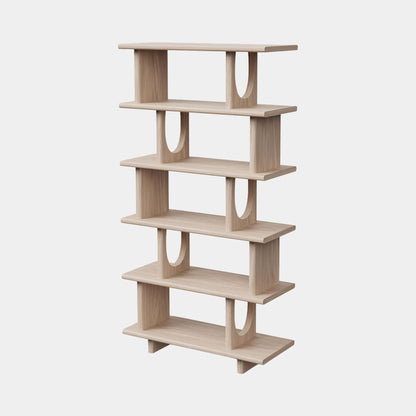 Enya - Shelving Unit In Natural Oak Finish