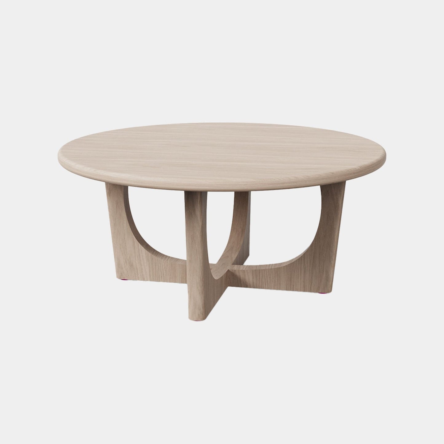 Enya - Round Coffee Table In Natural Oak Finish