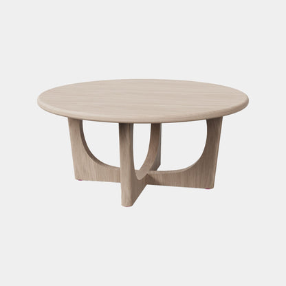 Enya - Round Coffee Table In Natural Oak Finish