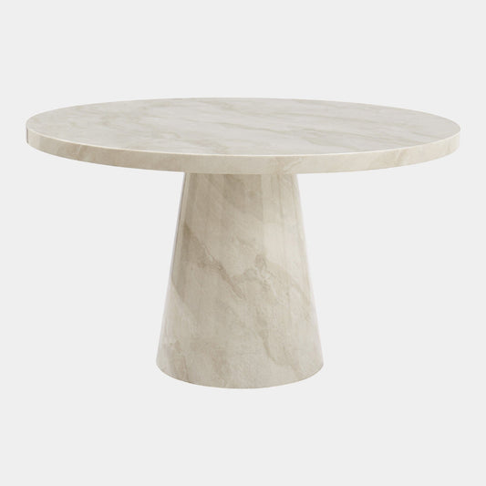 Glacier - 130cm Round Dining Table
