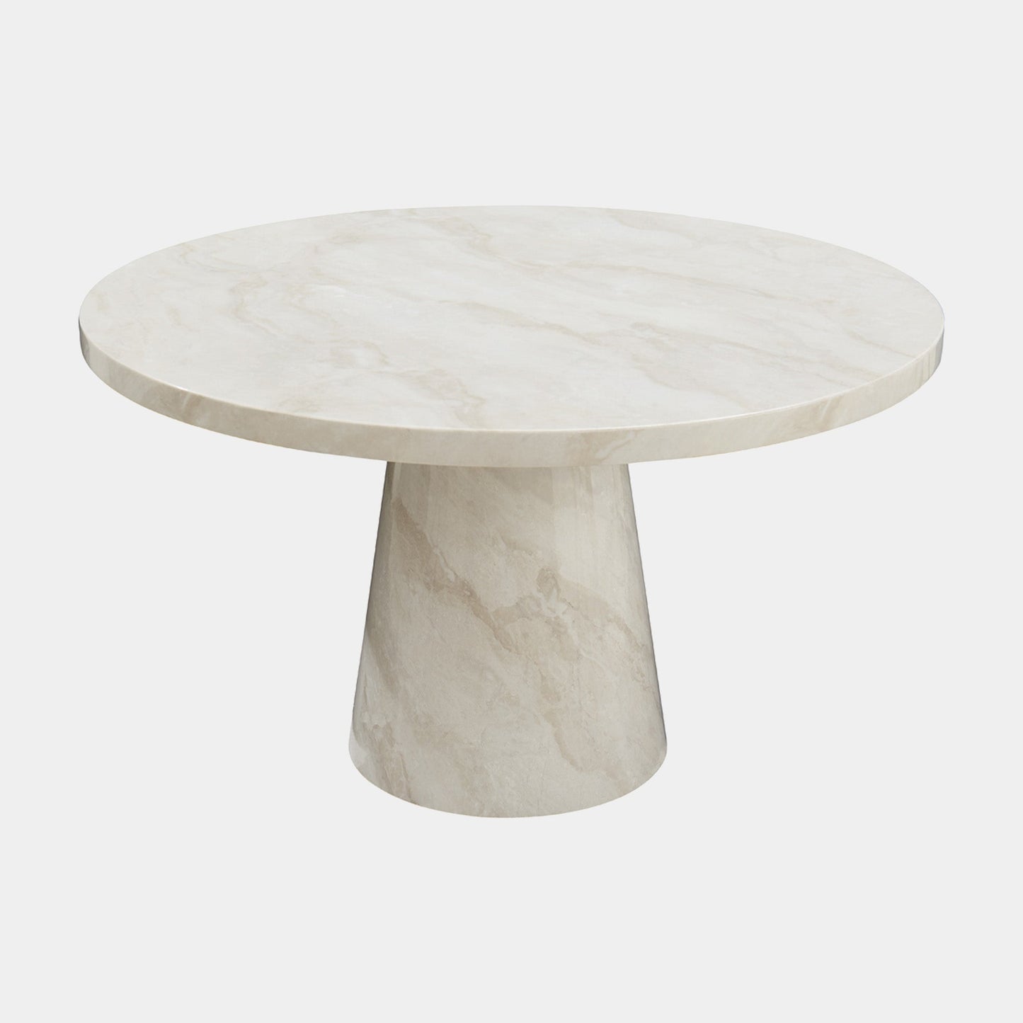 Glacier - 130cm Round Dining Table