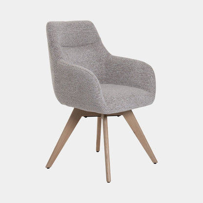Wymberly - Swivel Dining Chair In Fabric