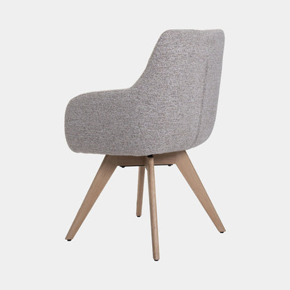 Wymberly - Swivel Dining Chair In Fabric