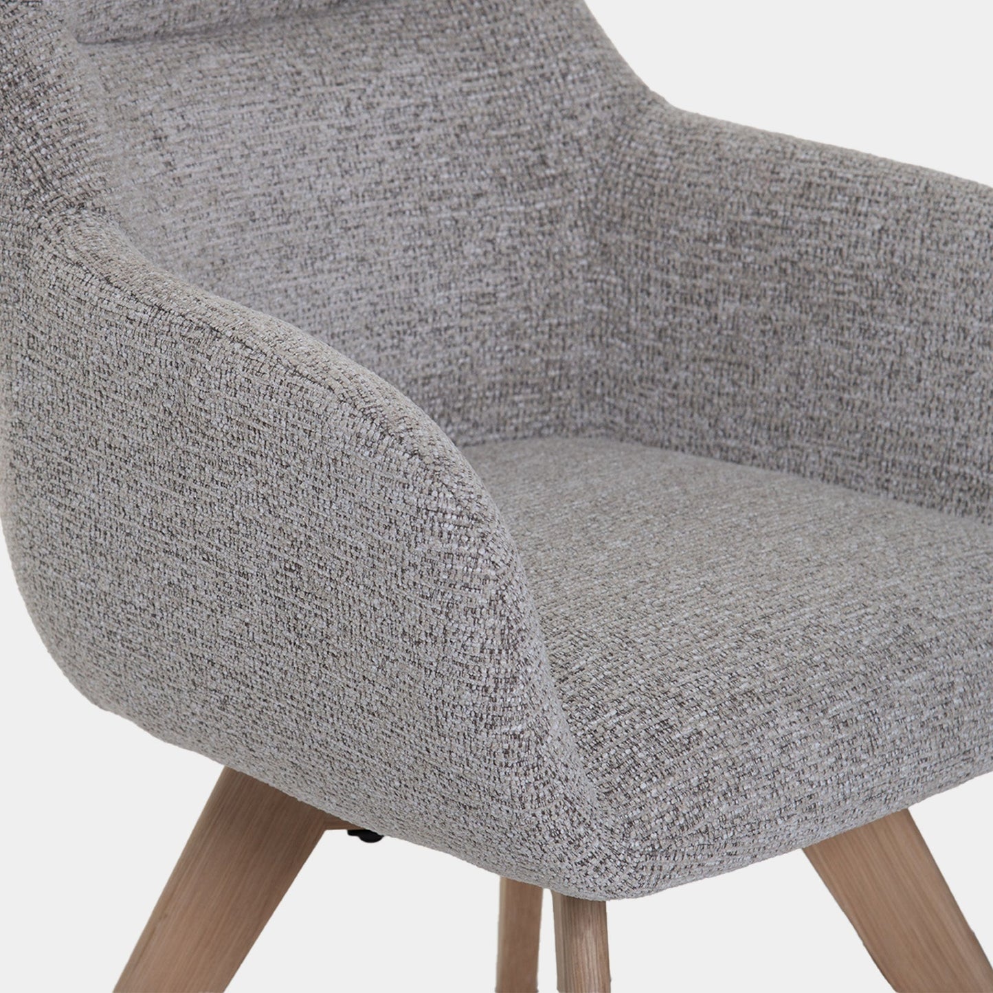 Wymberly - Swivel Dining Chair In Fabric