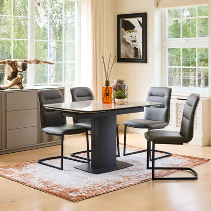 Campari - Extending Dining Table, Grey