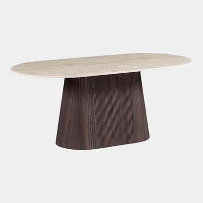 Asmara - Dining Table, Marble Effect