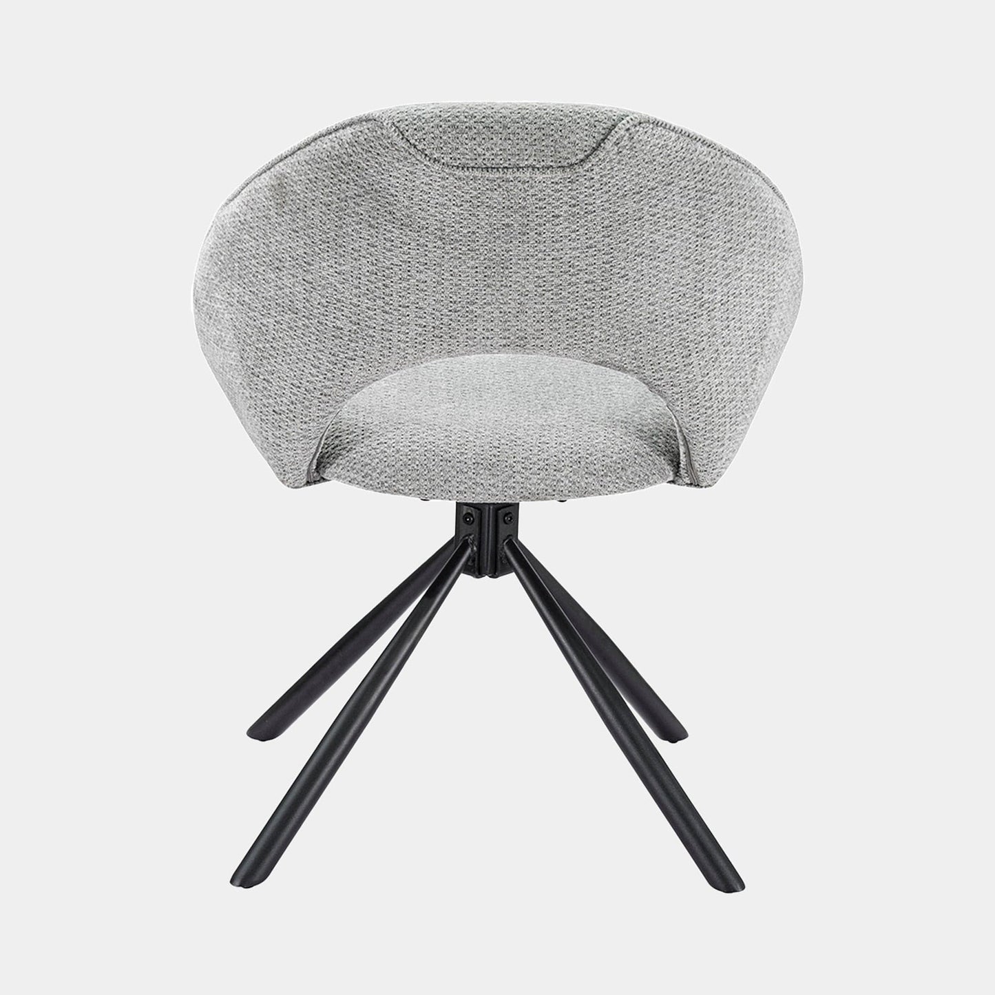 Triago - Swivel Dining Chair In Fabric