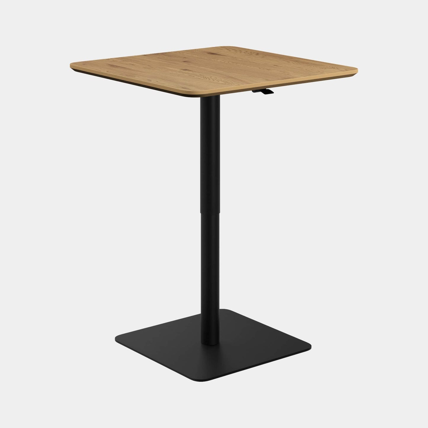 Medici - Bar Table Oak Effect, Height Adjustable
