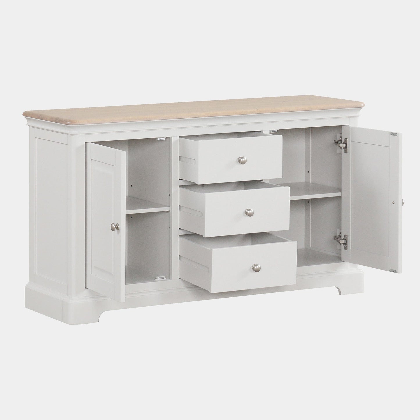 Sidmouth - Solid Oak Sideboard, 3 Drawer