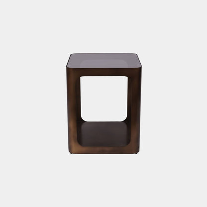 Thornton - Side Table, Smoked Gold