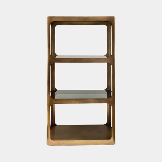 Thornton - Shelf Unit, Smoked Gold
