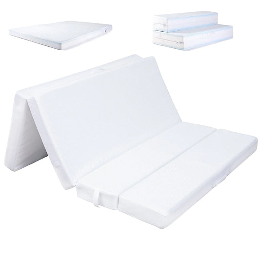Cheer Collection 4 Folding Sofa Bed with 1 Gel Infused Memory Foam