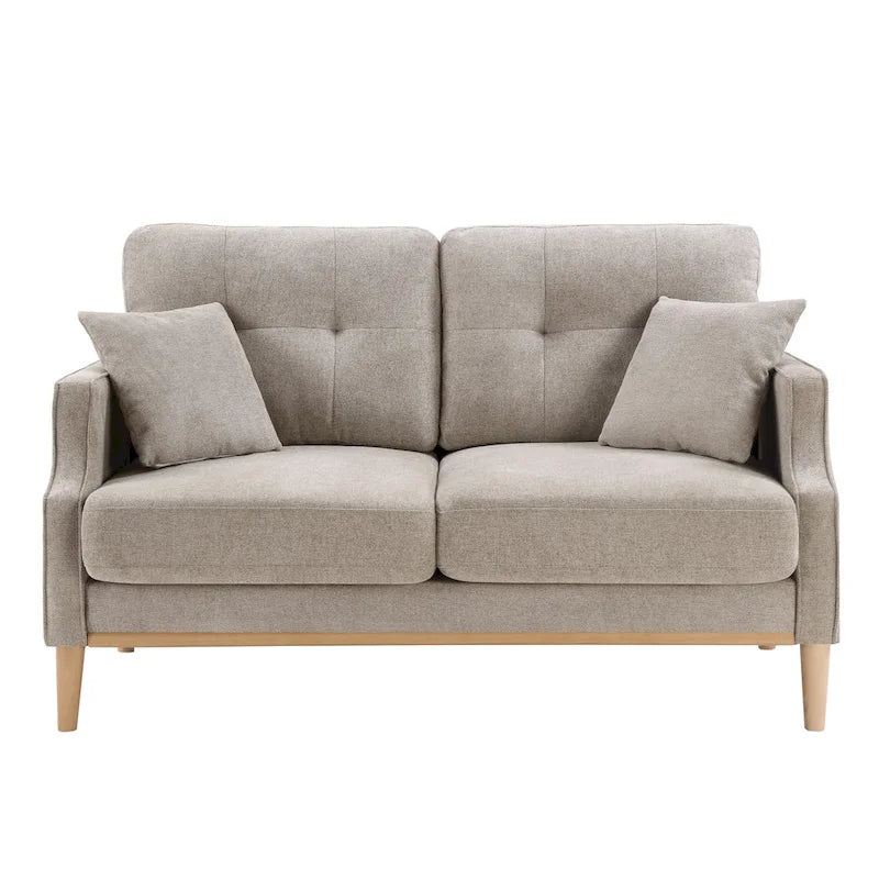 Loveseat With Waterproof Fabric,USB Charge