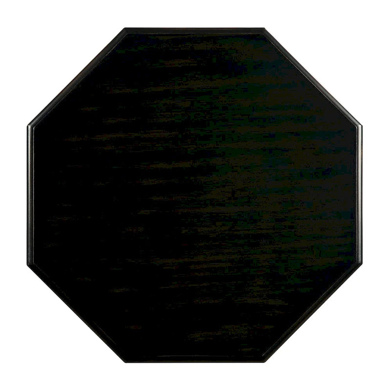 Bern Traditional 24-inch Solid Wood Octagon Side Table by Furniture of America