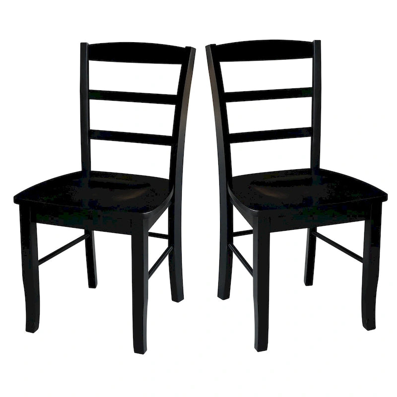The Gray Barn Moonshine Wood Ladder Dining Chair (Set of 2)