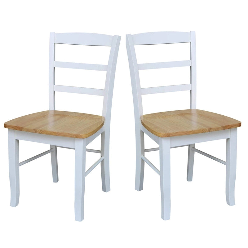 The Gray Barn Moonshine Wood Ladder Dining Chair (Set of 2)