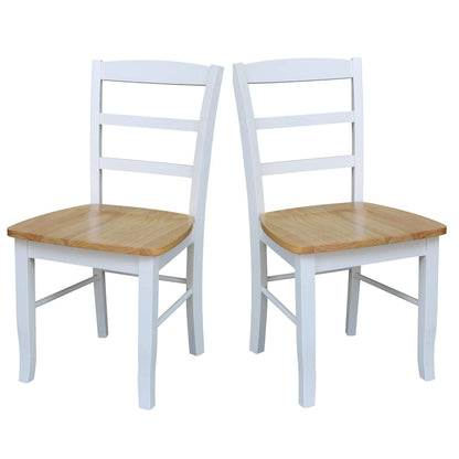 The Gray Barn Moonshine Wood Ladder Dining Chair (Set of 2)