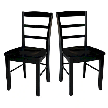 The Gray Barn Moonshine Wood Ladder Dining Chair (Set of 2)
