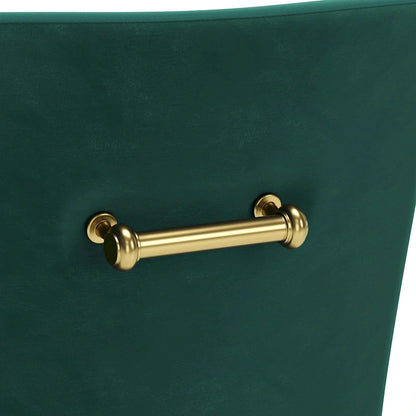 Maxine Dining Chair Gray & Gold